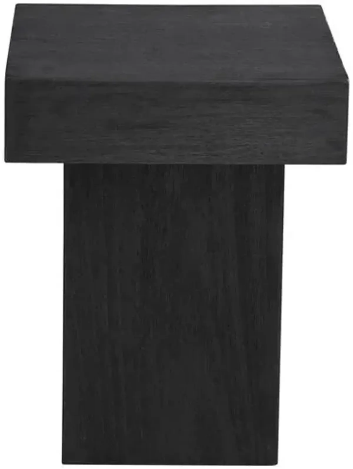 Jayleen End Table - Matte Black