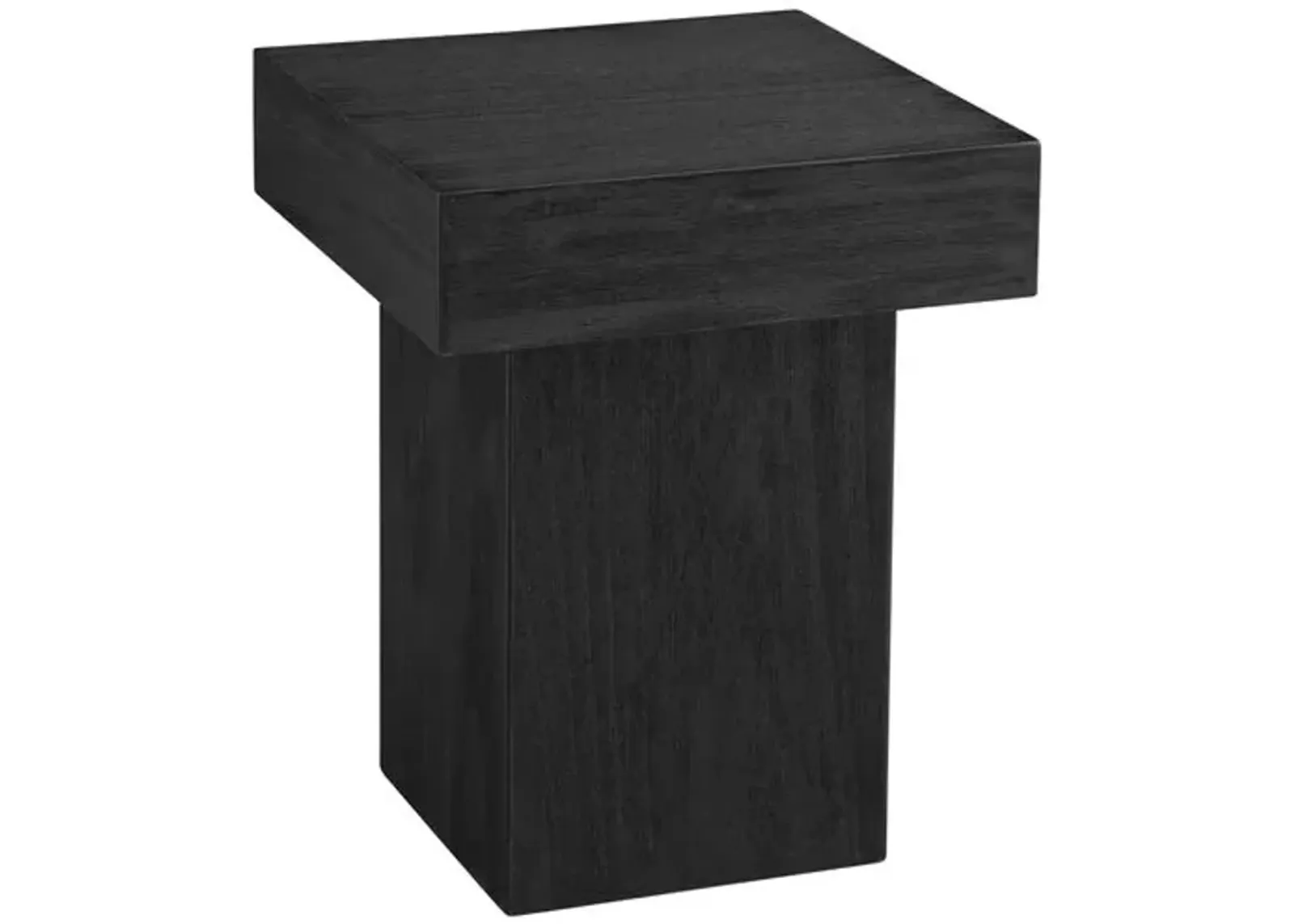 Jayleen End Table - Matte Black