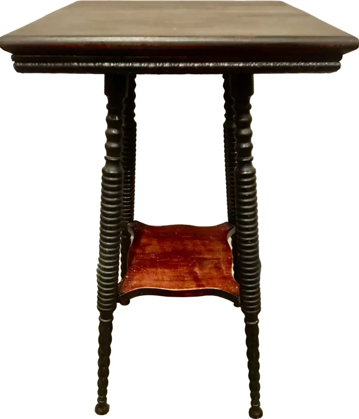 1900s Arts & Crafts Spindle-Legged Table - The Emporium Ltd. - Brown