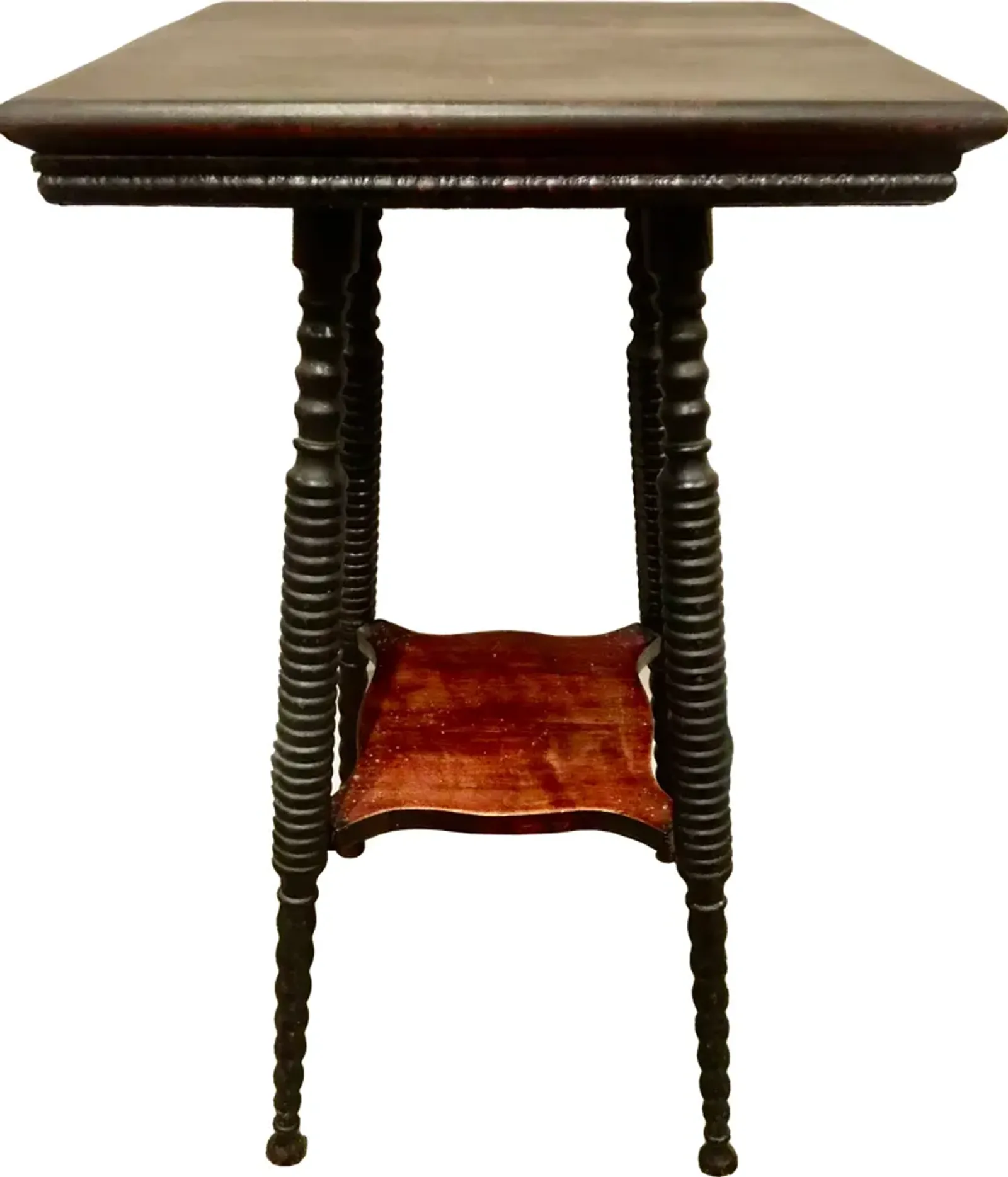 1900s Arts & Crafts Spindle-Legged Table - The Emporium Ltd. - Brown