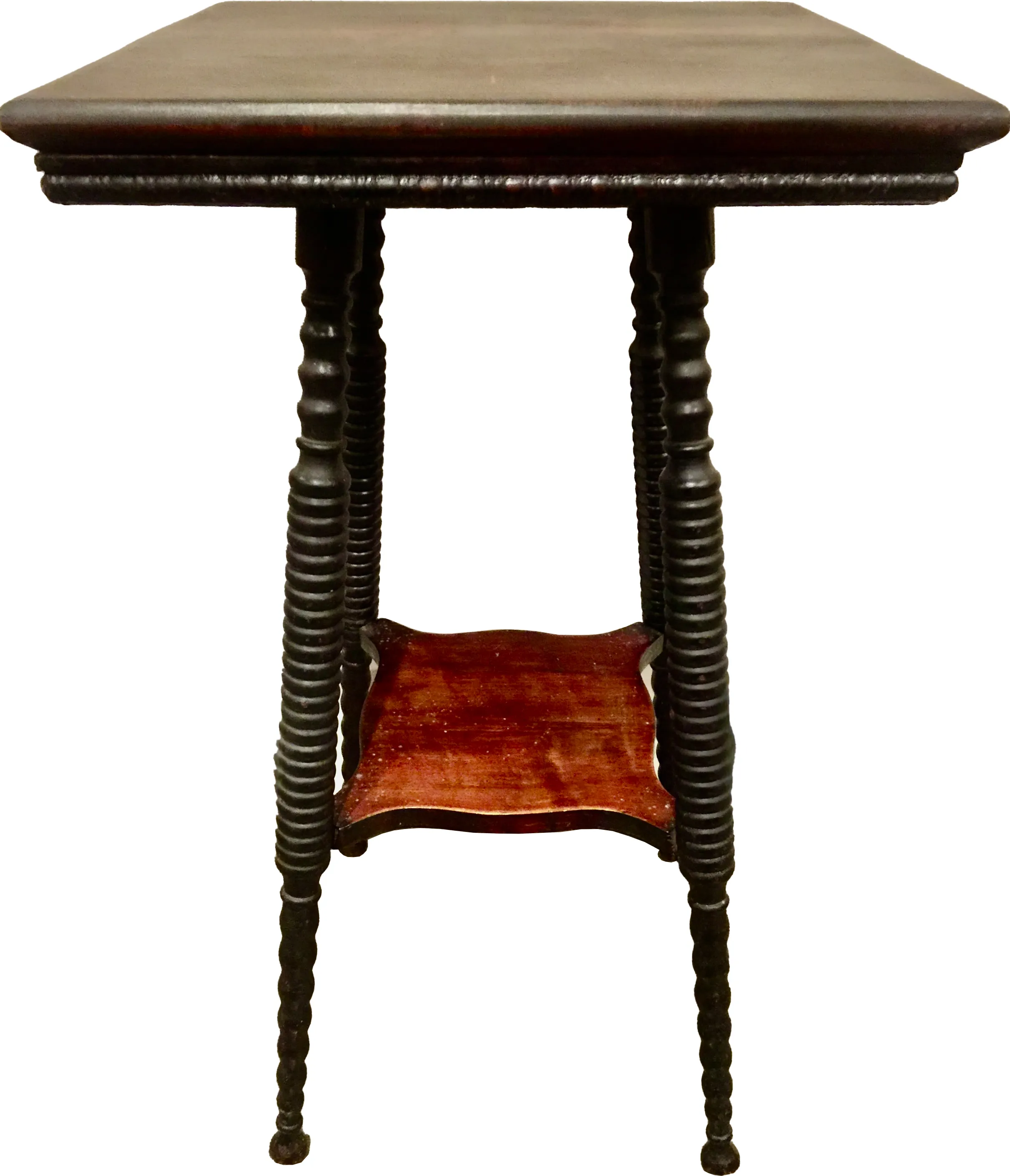 1900s Arts & Crafts Spindle-Legged Table - The Emporium Ltd. - Brown