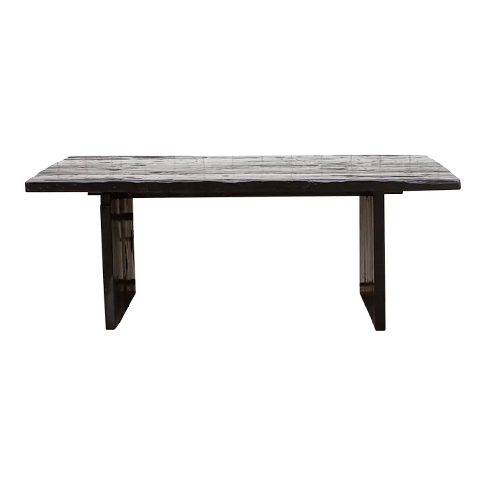 Rustic Reclaimed Ironwood Dining Table - de-cor