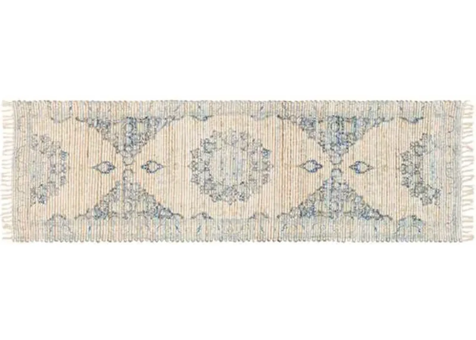 Coventry Rug - Denim/White - Blue - Blue