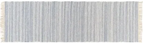 Idina Rug - Blue/Cream - Blue