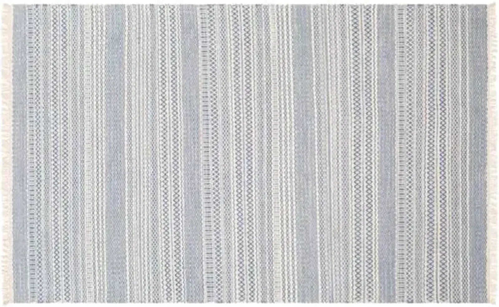 Idina Rug - Blue/Cream - Blue