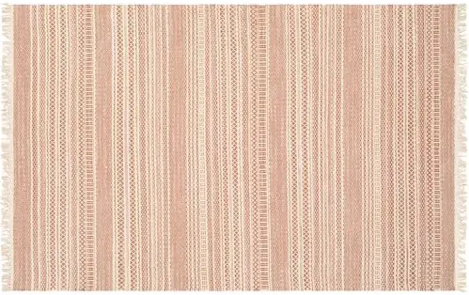 Idina Rug - Brick Red/Cream - Red