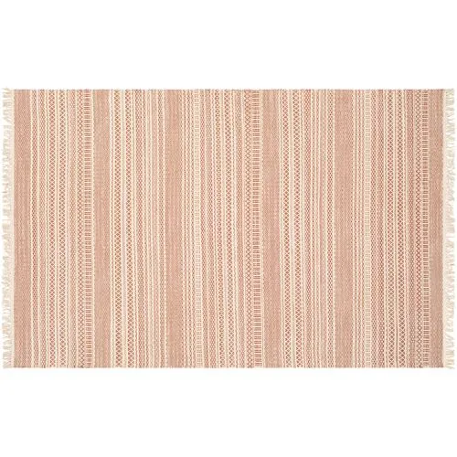 Idina Rug - Brick Red/Cream - Red