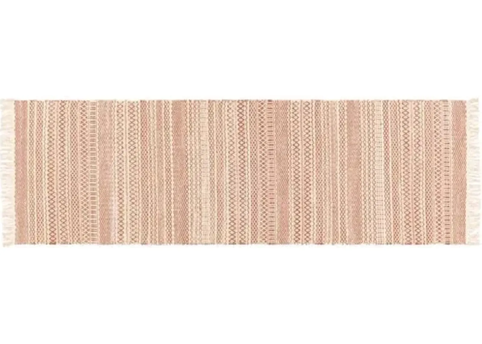 Idina Rug - Brick Red/Cream - Red