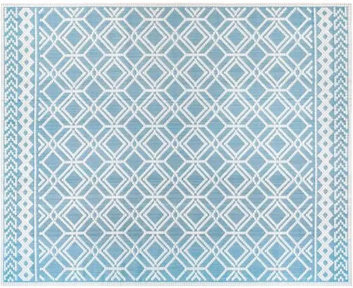 Montego Bay Rug - Blue/Tan - Blue