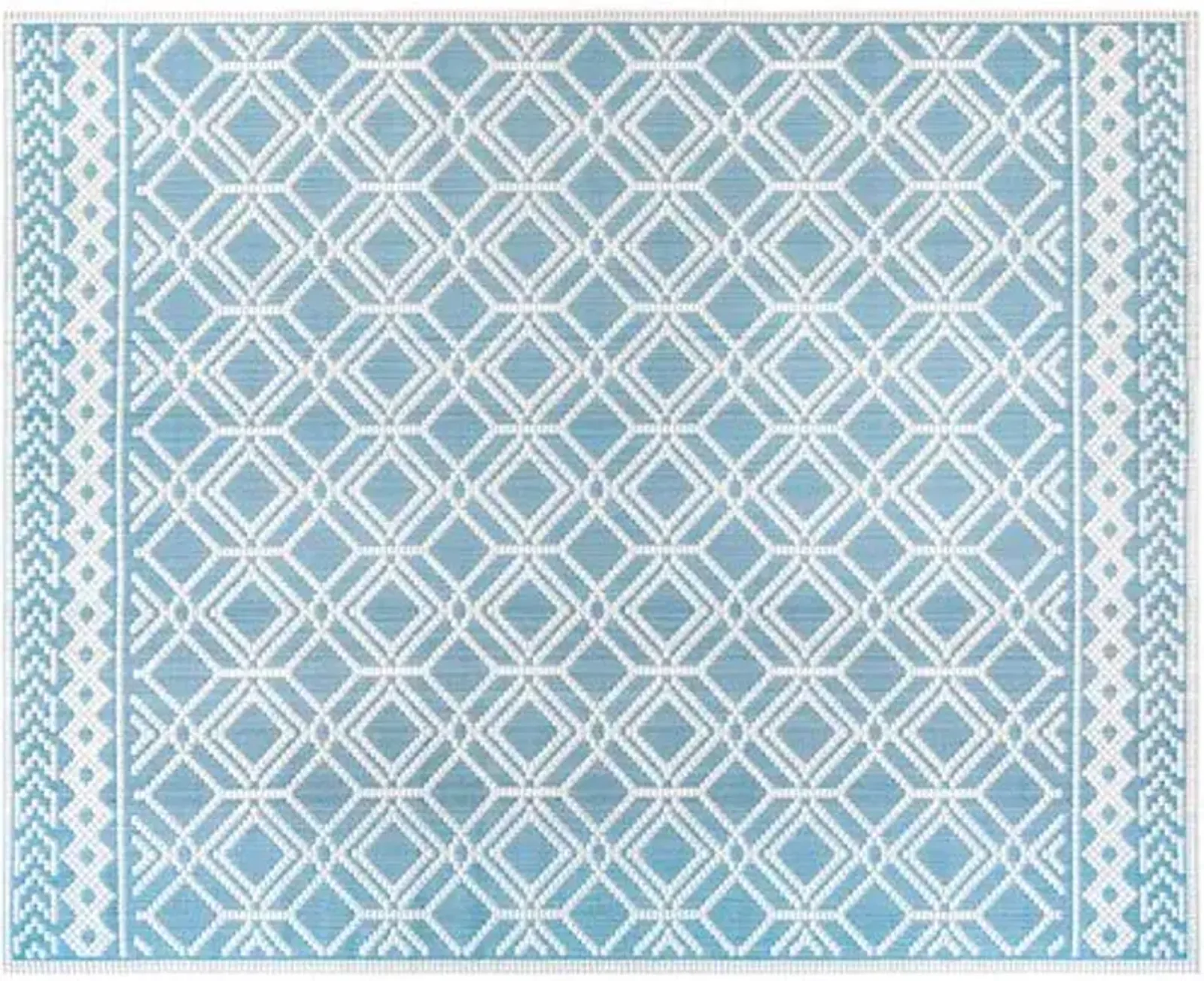 Montego Bay Rug - Blue/Tan - Blue