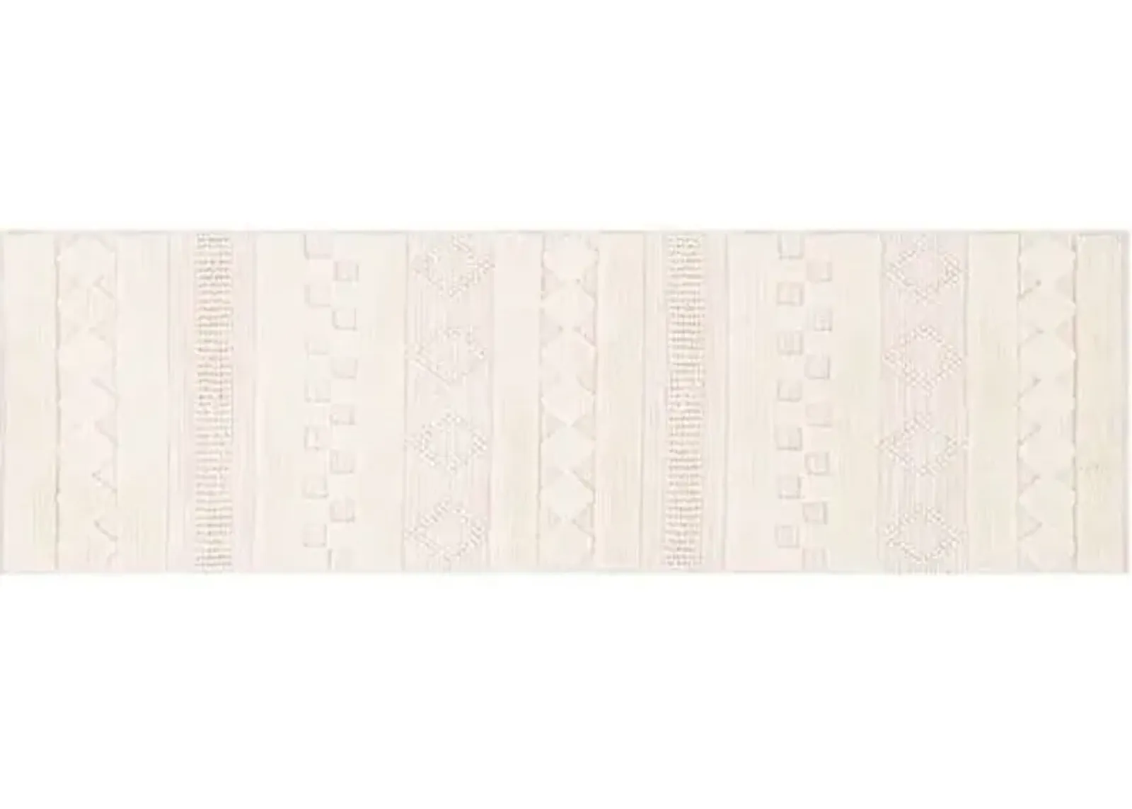 Nairobi Rug - Light Pink/Cream - Ivory - Ivory