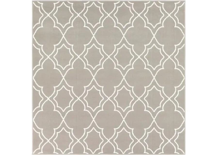 Alfresco Outdoor Rug - Taupe/White - Beige - Beige