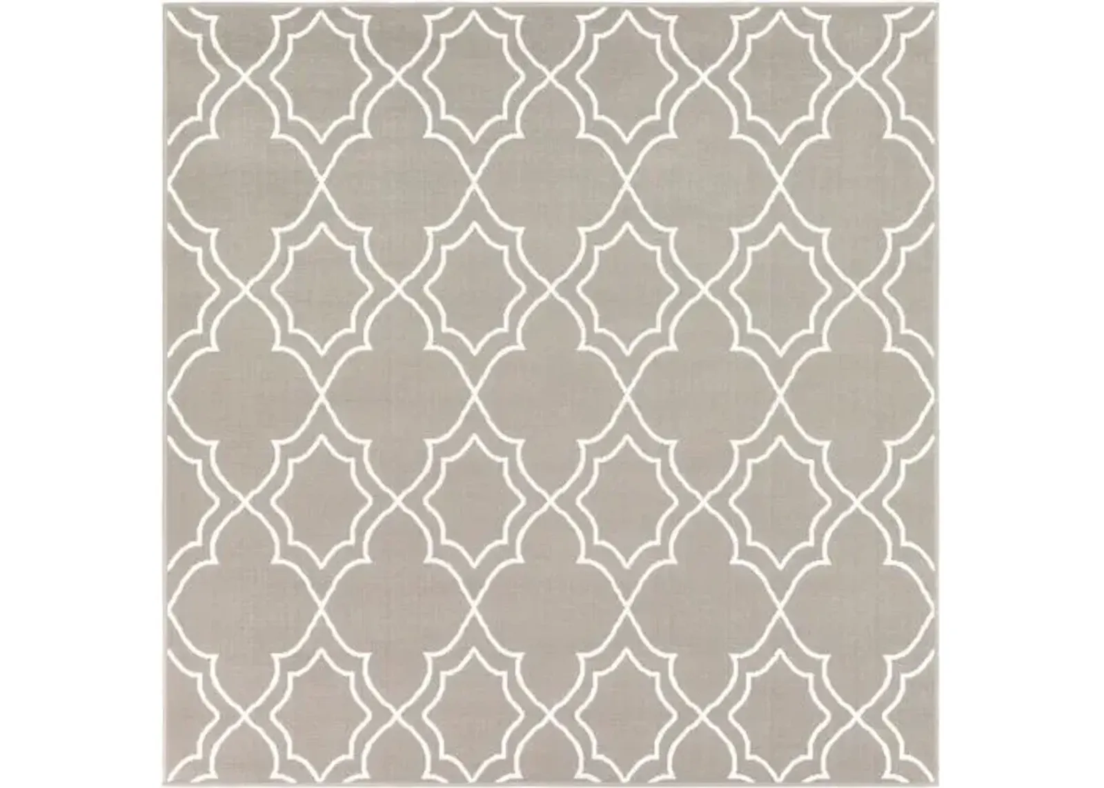 Alfresco Outdoor Rug - Taupe/White - Beige - Beige