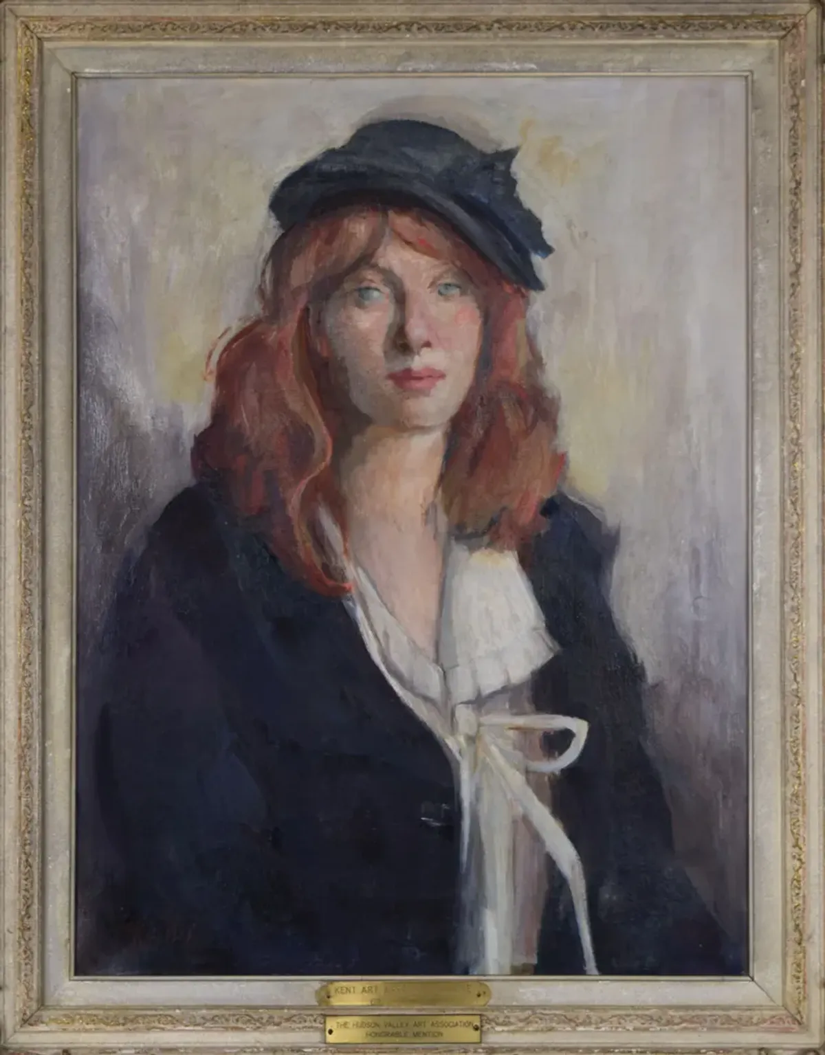 Award Winning Portrait of Irish Woman - Antiquarian Art Company - Beige