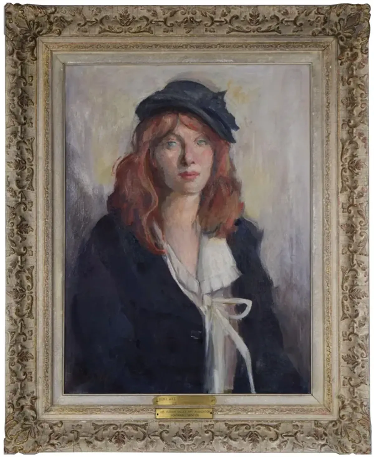 Award Winning Portrait of Irish Woman - Antiquarian Art Company - Beige