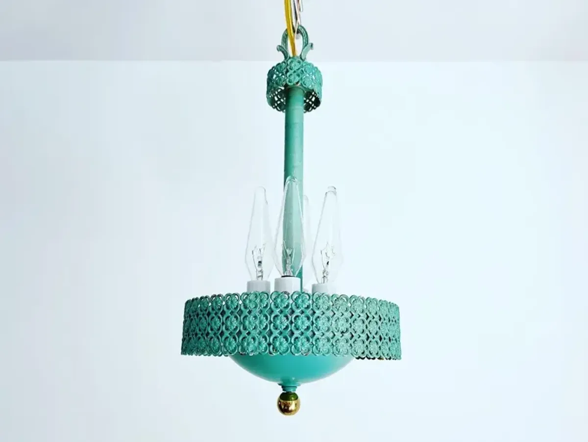 Turquoise Garden Pendant Light - C the Light Interiors - Blue