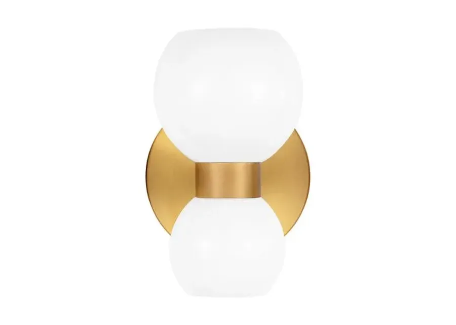 Visual Comfort - Londyn Single 2-Light Sconce - Burnished Brass - Gold