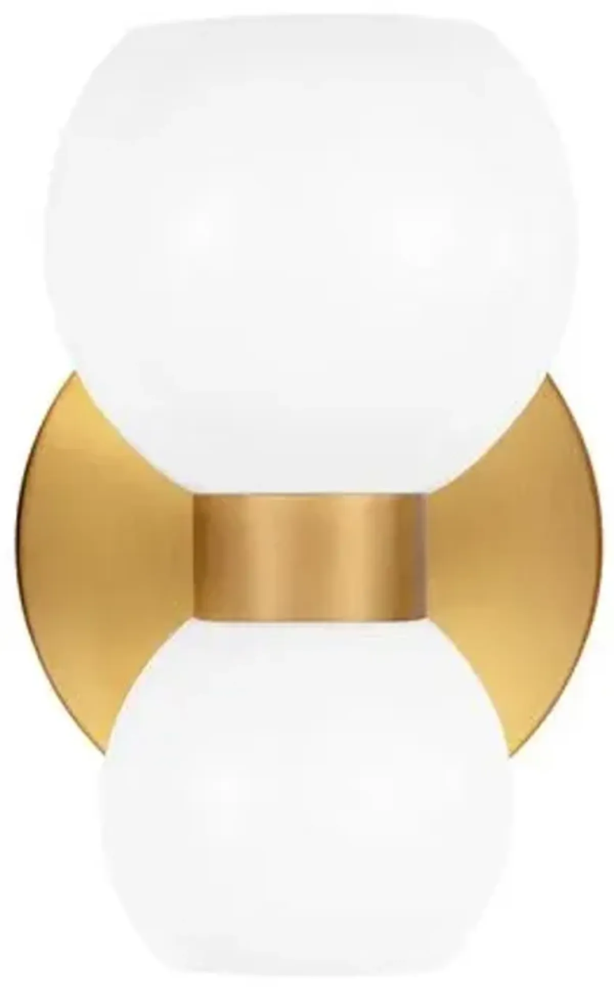 Visual Comfort - Londyn Single 2-Light Sconce - Burnished Brass - Gold