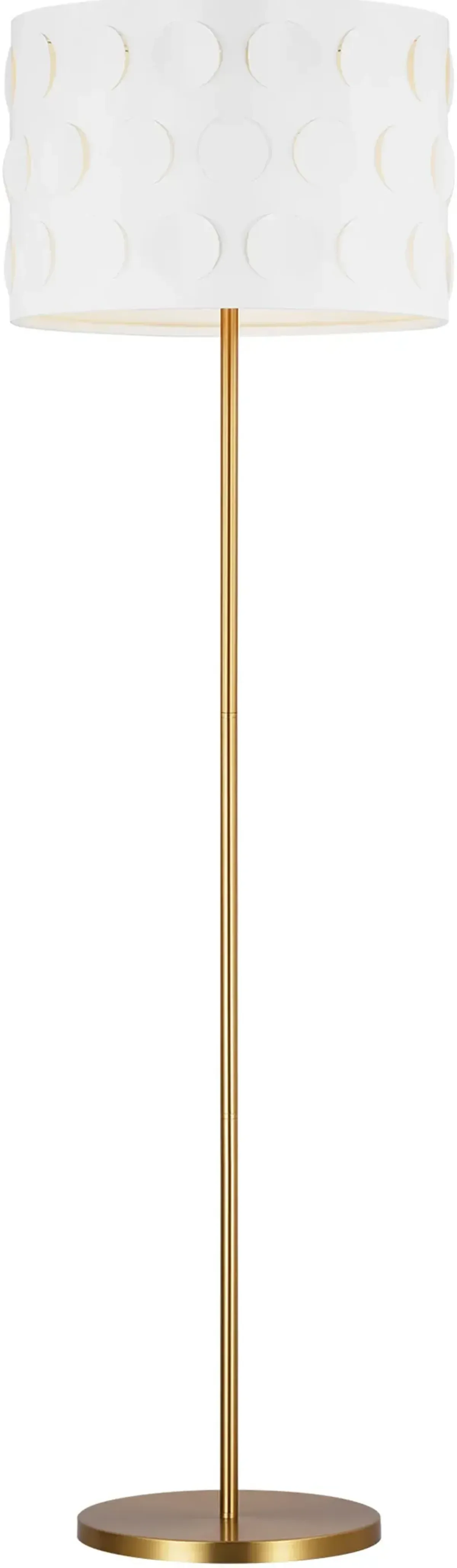 Visual Comfort - Dottie Floor Lamp - Burnished Brass