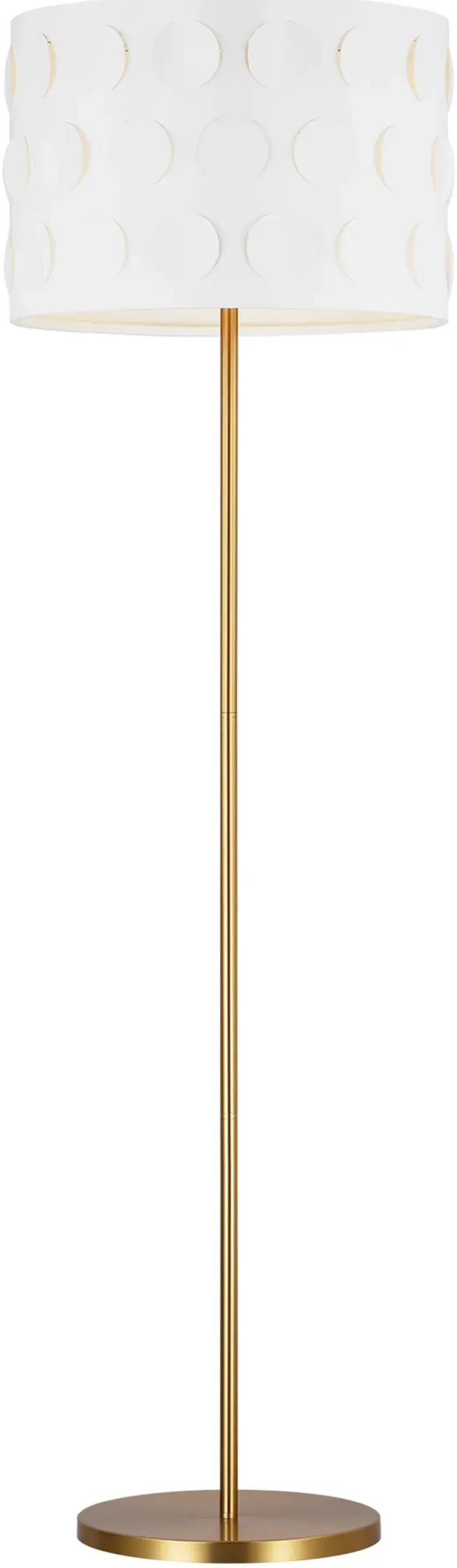 Visual Comfort - Dottie Floor Lamp - Burnished Brass