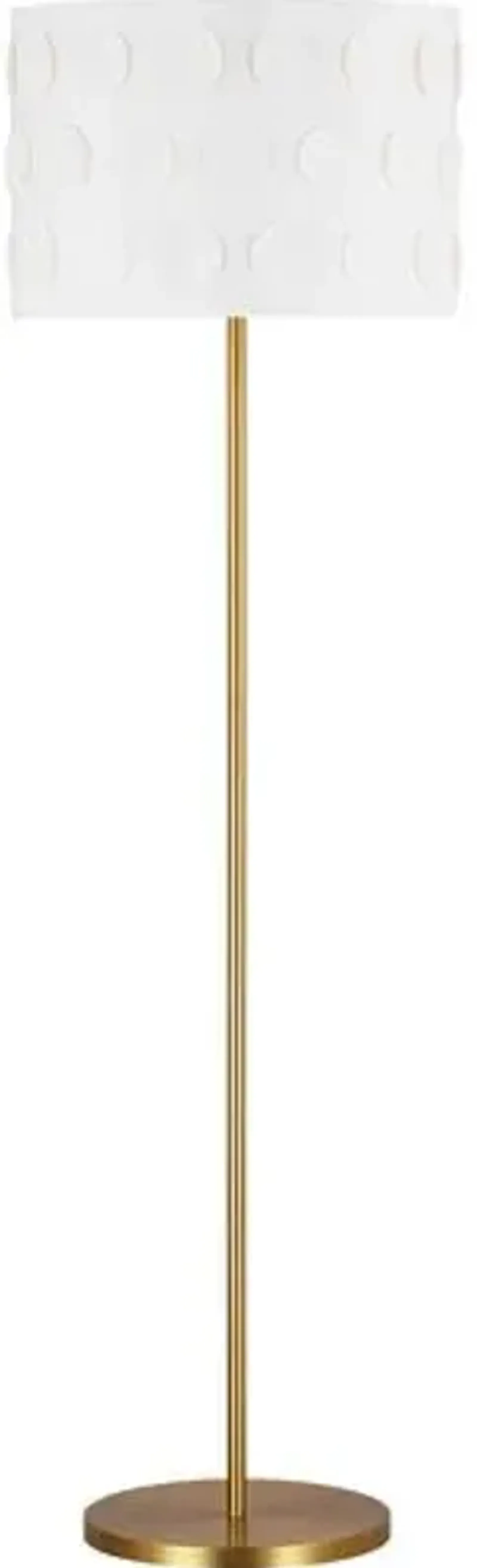 Visual Comfort - Dottie Floor Lamp - Burnished Brass