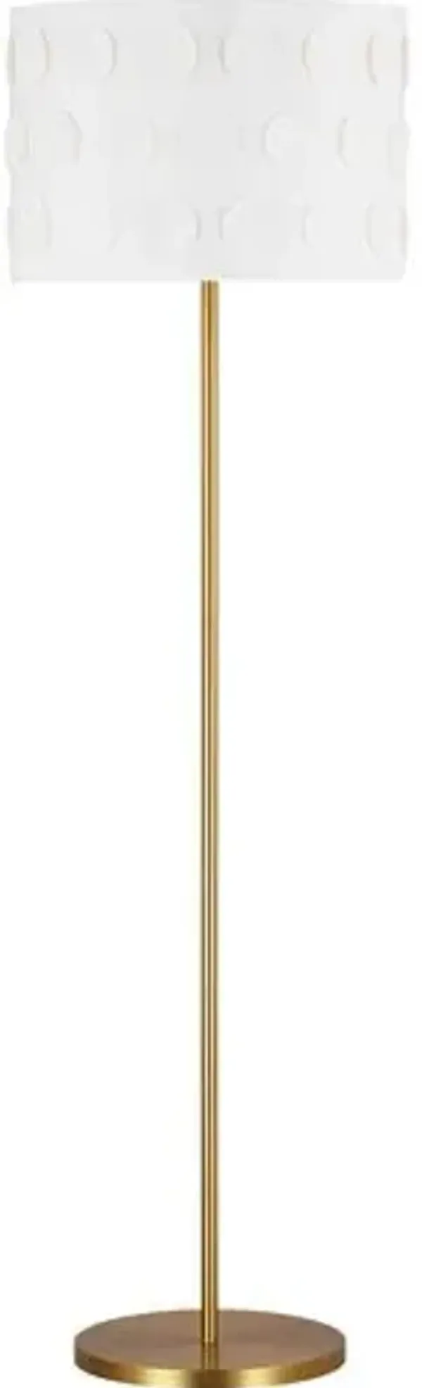 Visual Comfort - Dottie Floor Lamp - Burnished Brass