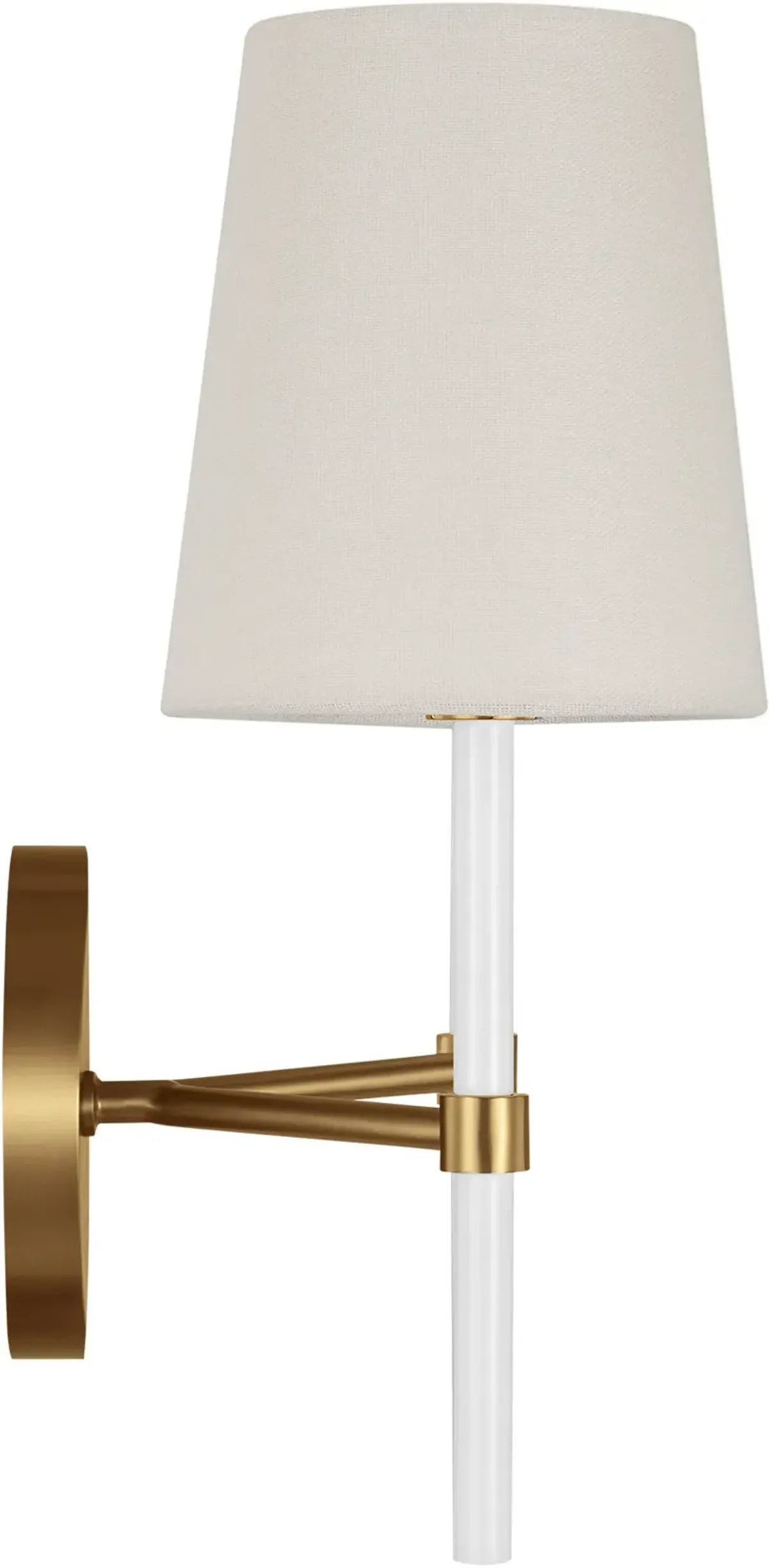 Visual Comfort - Monroe Double 2-Light Sconce - Burnished Brass - Gold