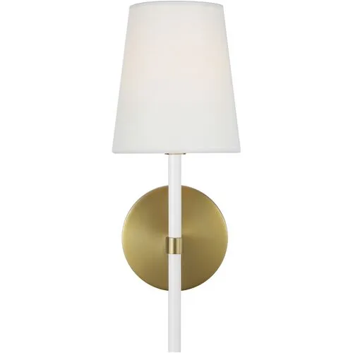 Visual Comfort - Monroe Single Sconce - Burnished Brass - Gold