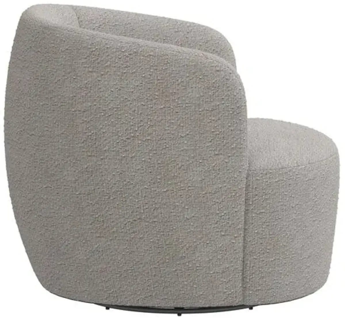 Chester Boucle Swivel Chair