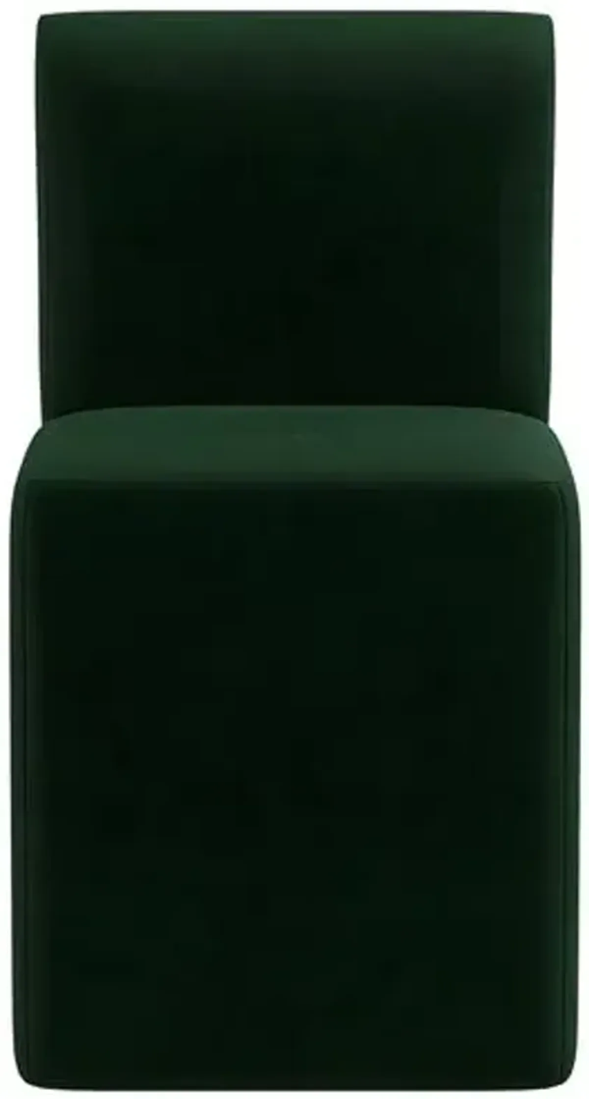 Graham Velvet Dining Chair - Green