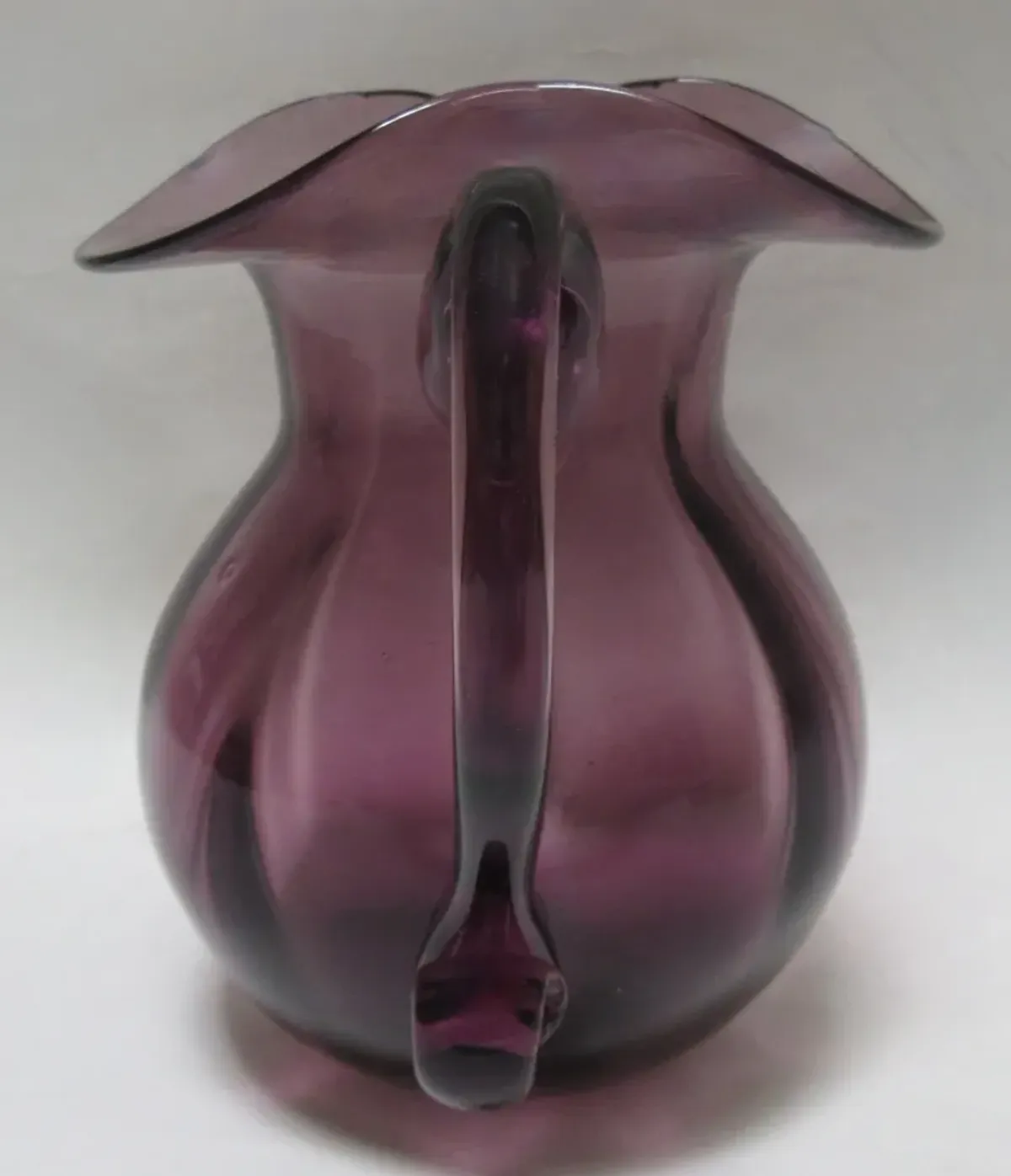 1940s Hand-Blown American Glass Pitcher - The Emporium Ltd. - Purple