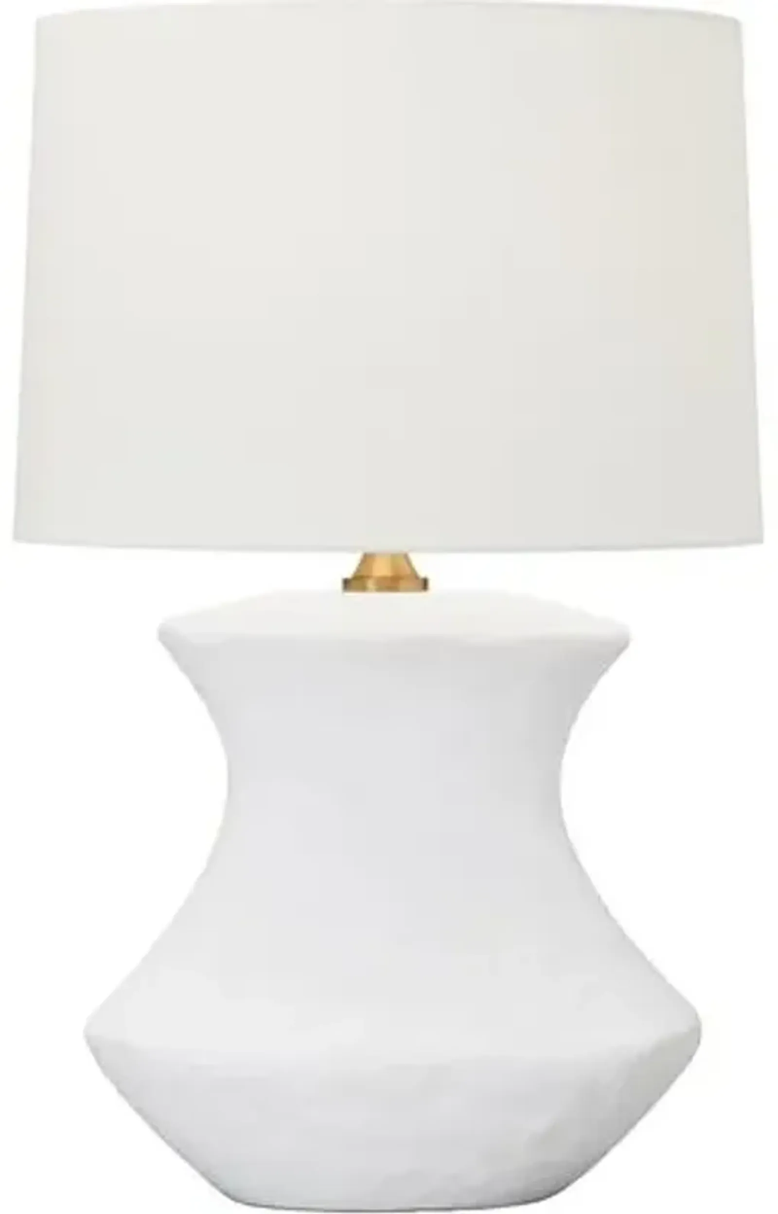 Visual Comfort - Bone Ceramic Table Lamp - Matte White