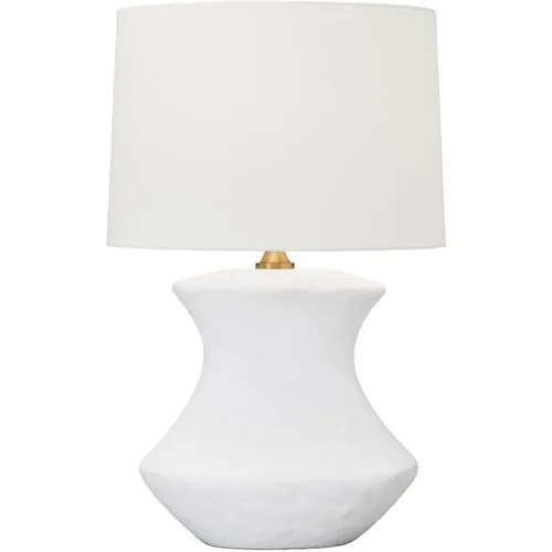 Visual Comfort - Bone Ceramic Table Lamp - Matte White