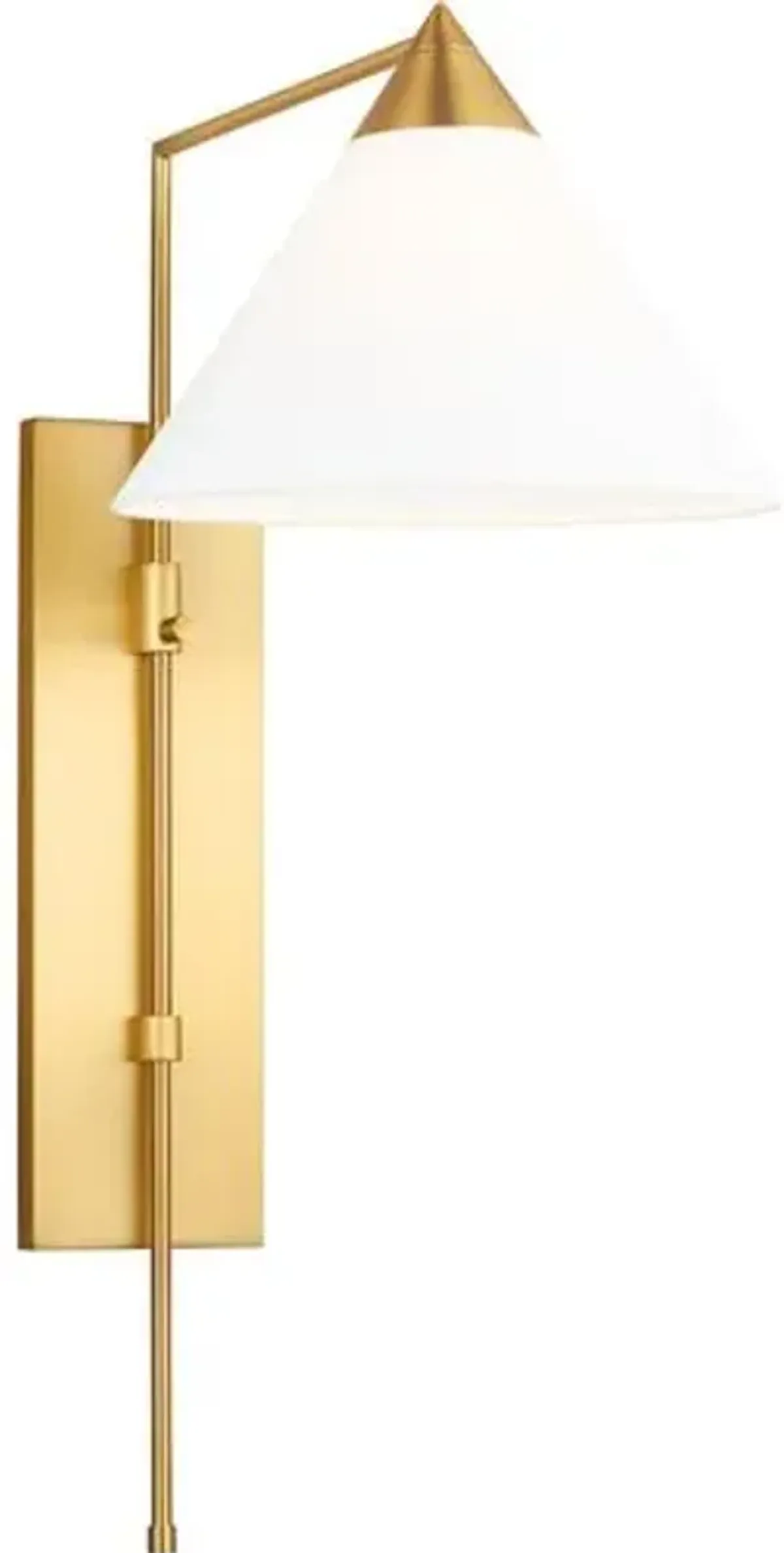 Visual Comfort - Franklin Sconce - Burnished Brass - Gold