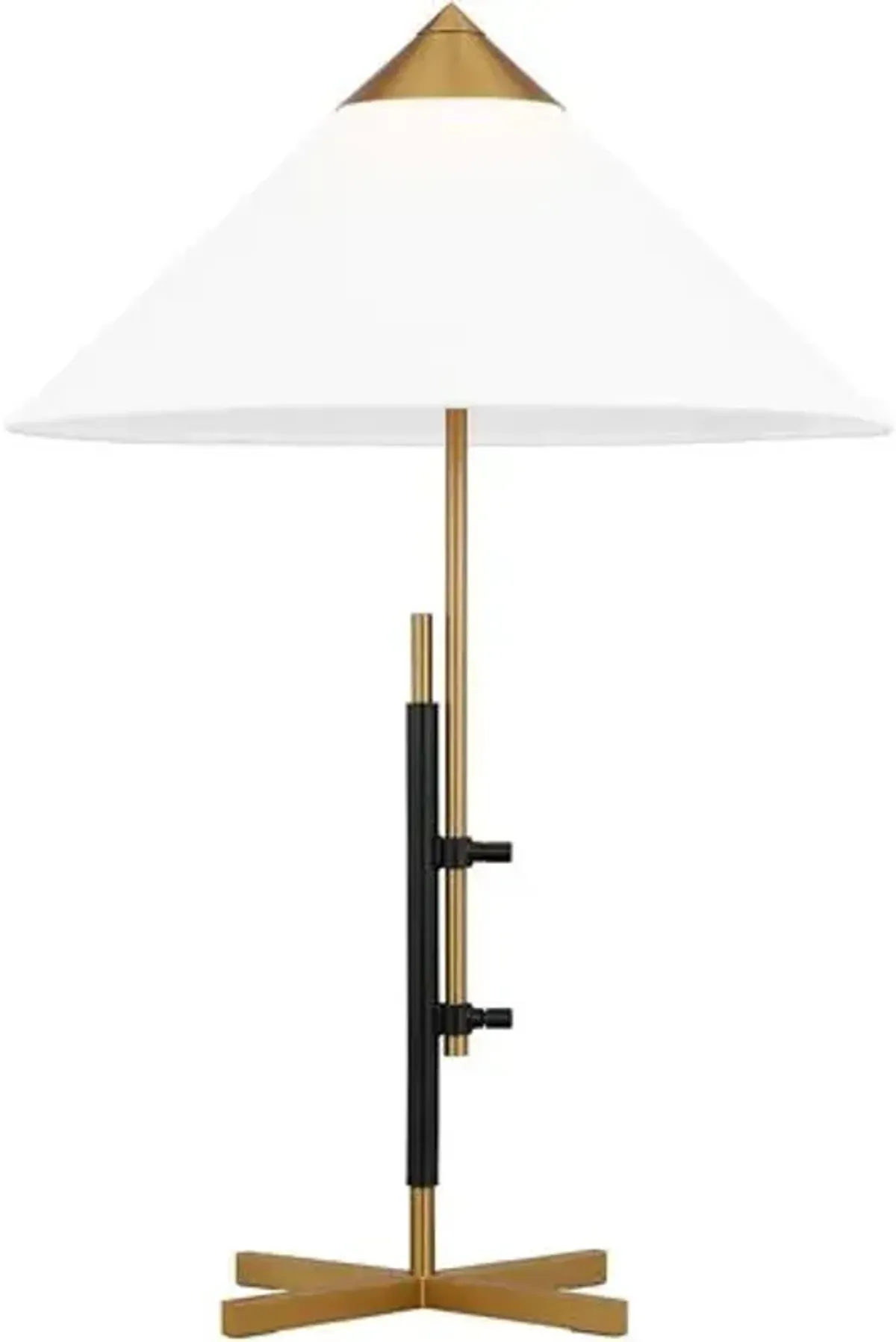 Visual Comfort - Franklin Table Lamp - Burnished Brass/Deep Bronze