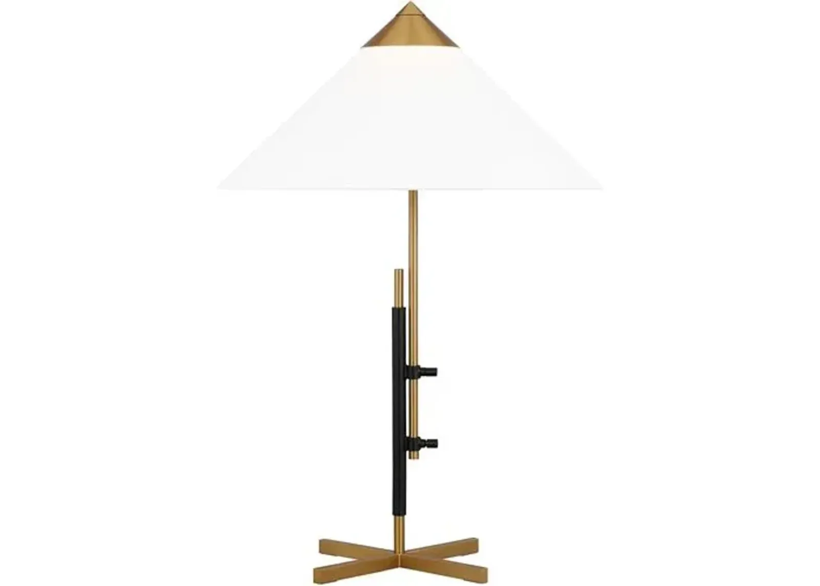 Visual Comfort - Franklin Table Lamp - Burnished Brass/Deep Bronze