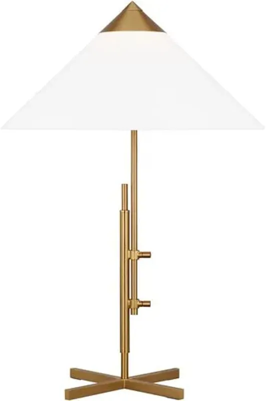 Visual Comfort - Franklin Table Lamp - Burnished Brass