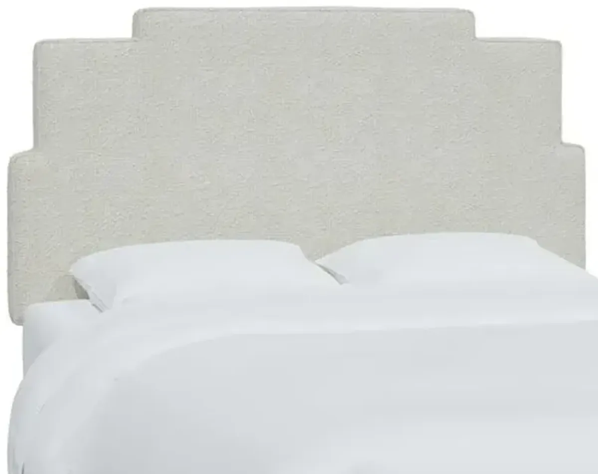 Paxton Bouclé Headboard - White