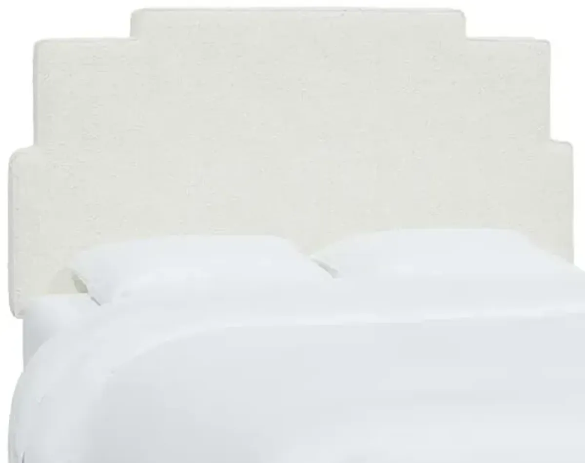 Paxton Bouclé Headboard - White