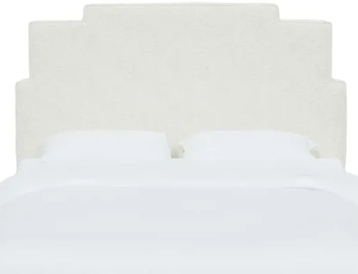 Paxton Bouclé Headboard - White