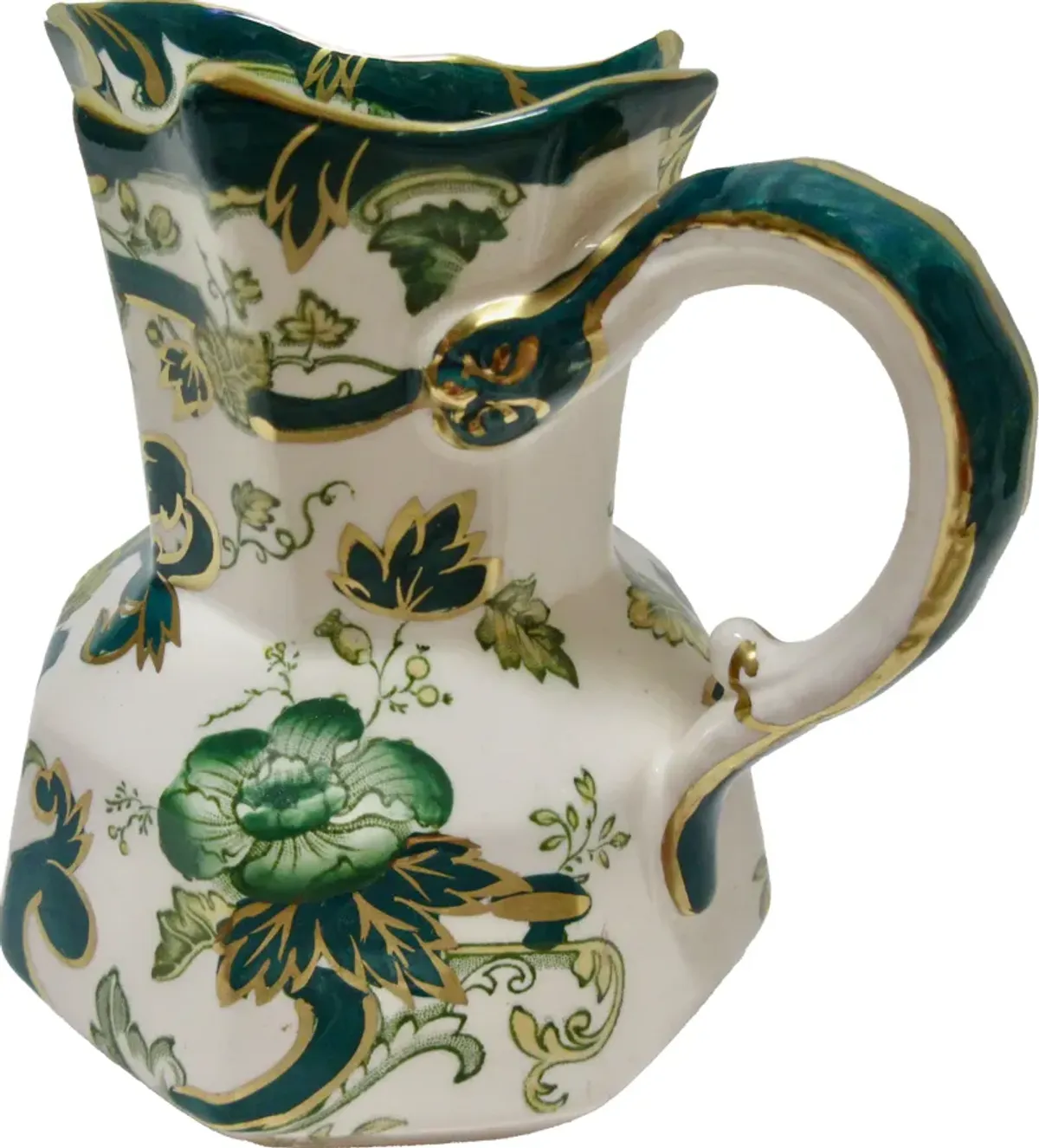 Mason's English Ironstone Chartreuse Jug - The Emporium Ltd. - Green