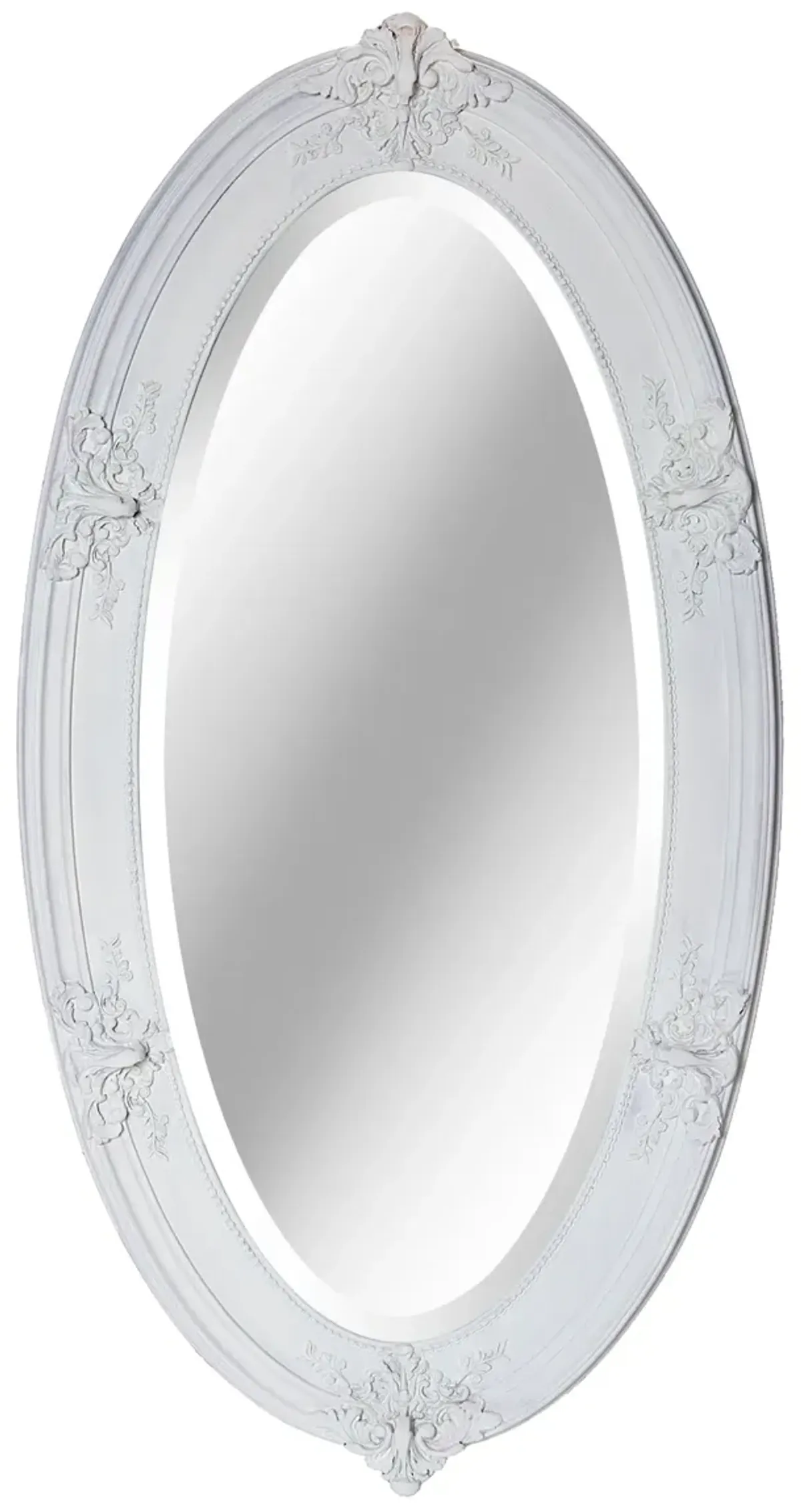 Victorian Beveled Oval Mirror