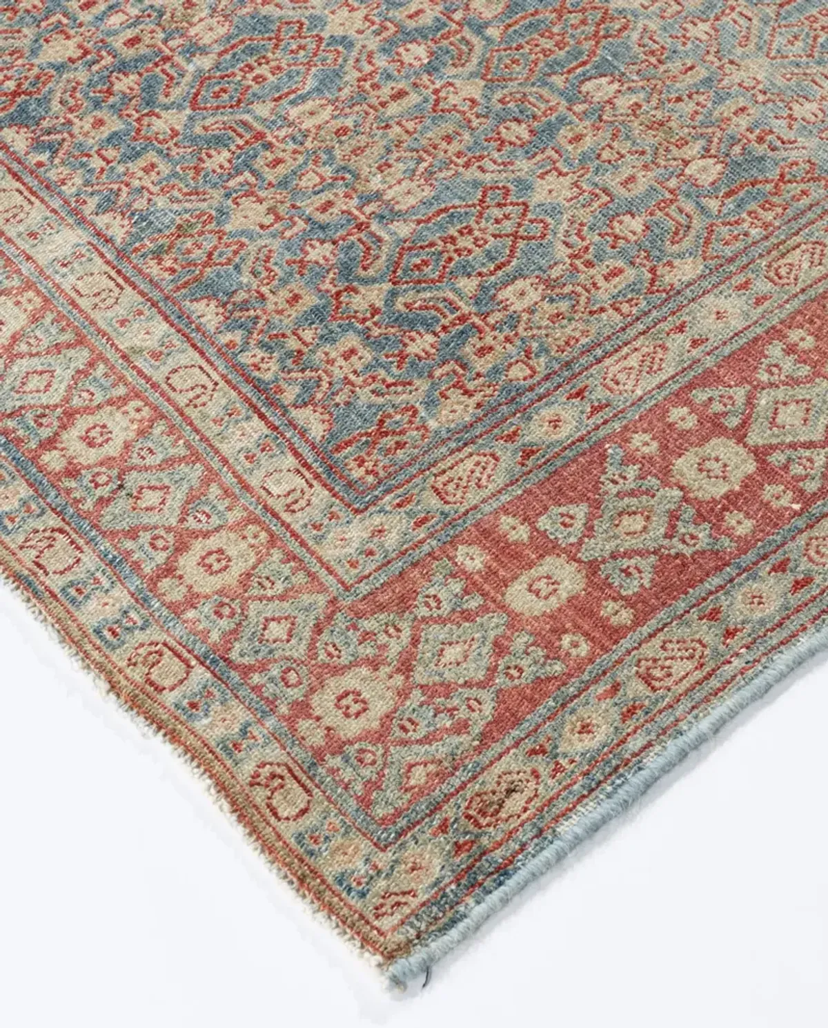 Senneh Persian Rug 3'8 X 4'1 - Brown - Brown