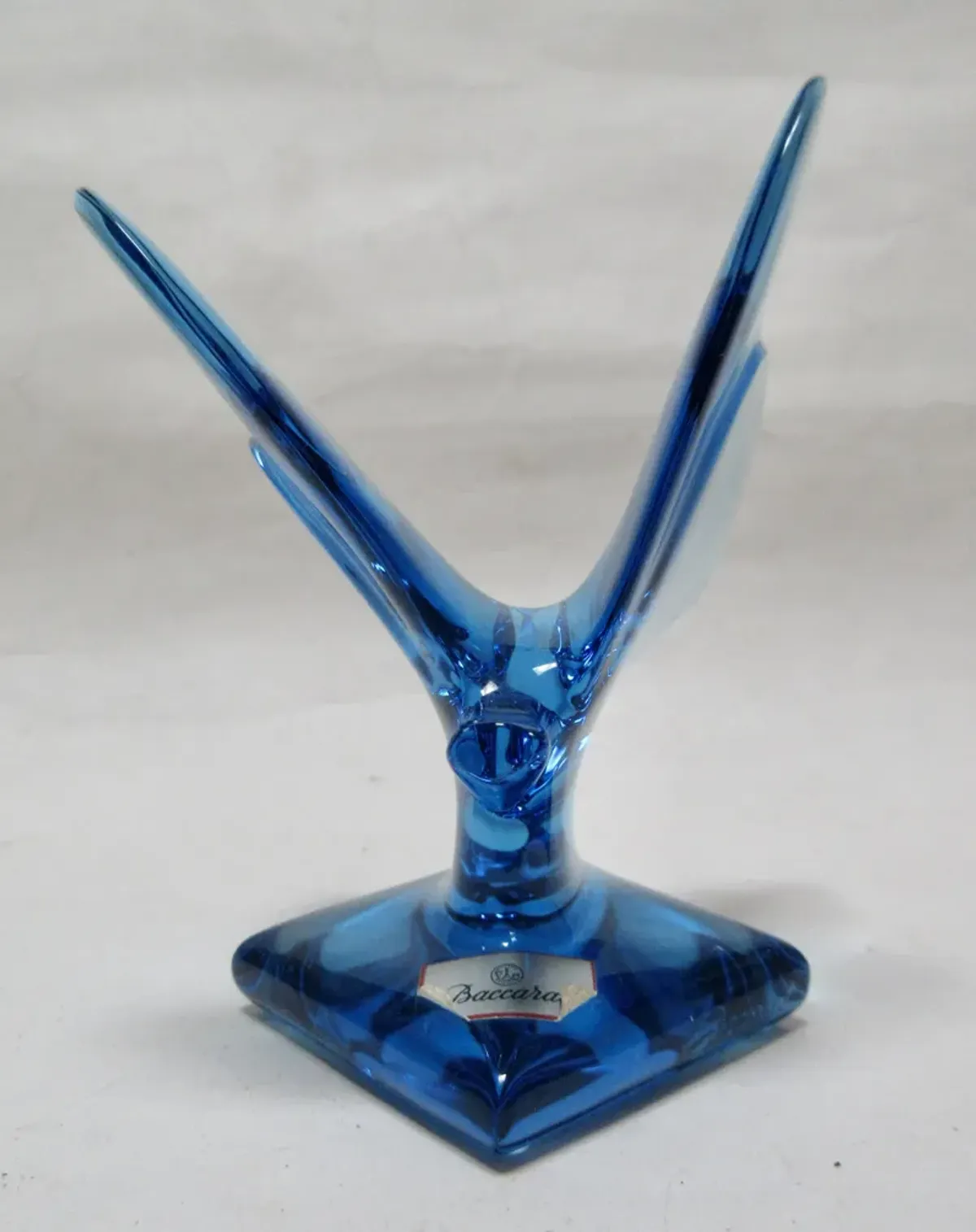 Baccarat Sea Blue Crystal Butterfly - The Emporium Ltd.