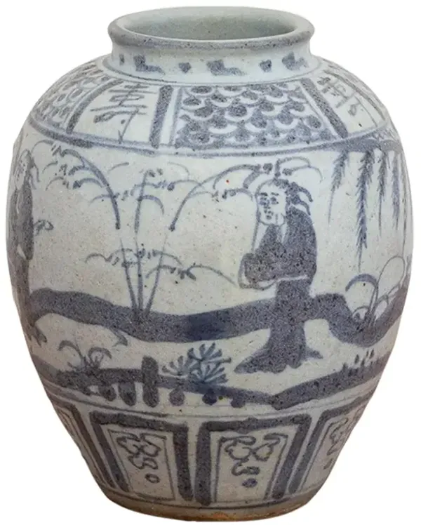 Vintage Chinese Pottery Vase