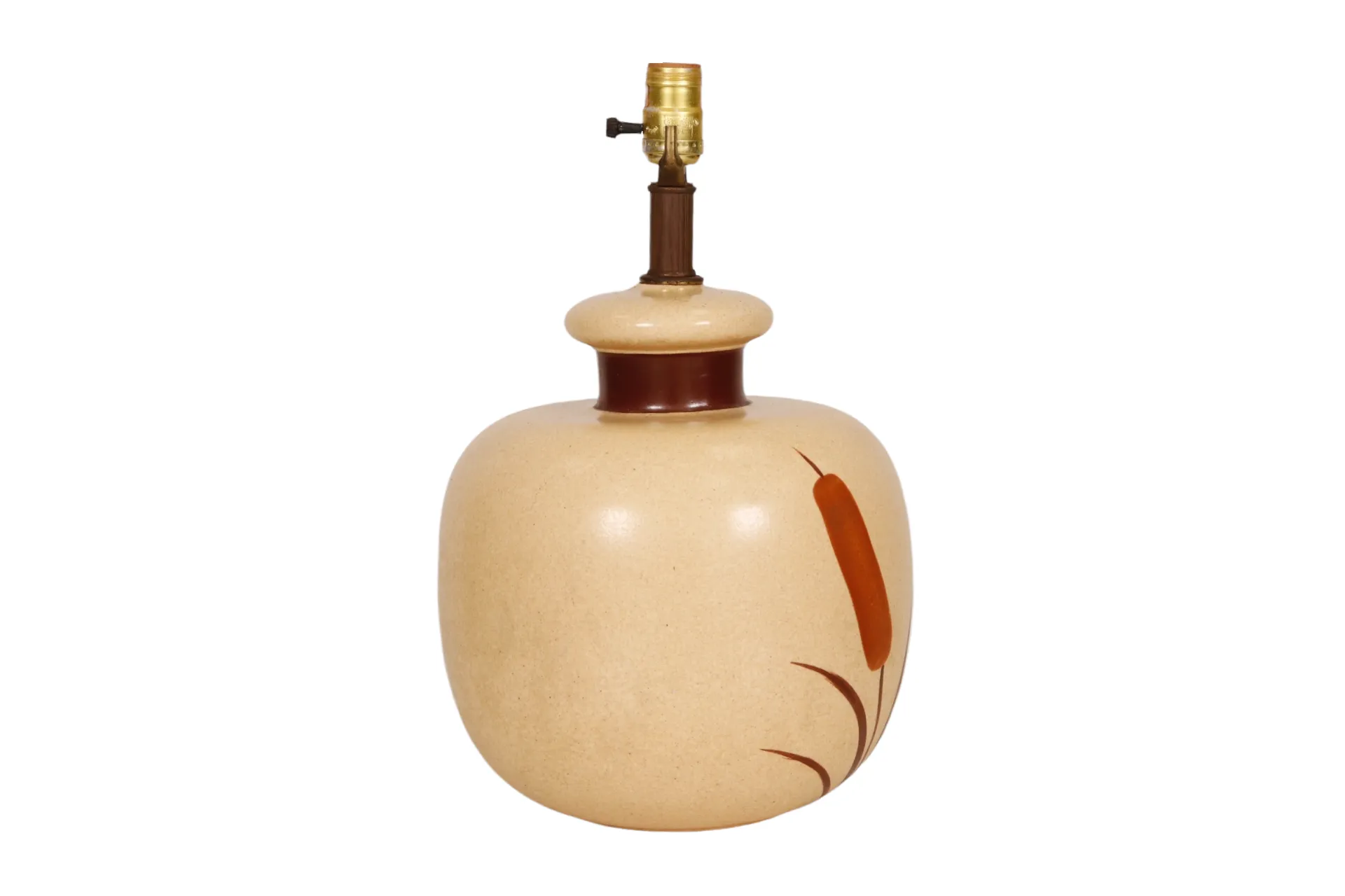 Ceramic Cattail Table Lamp - Interesting Things