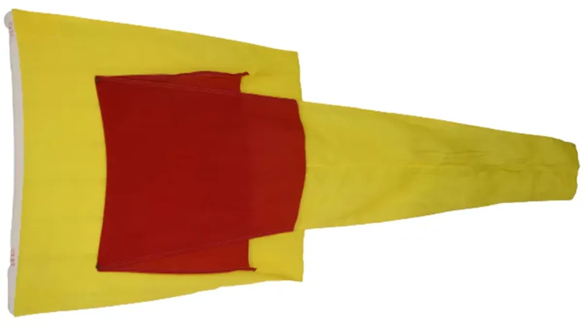 Maritime Nautical Naval Boating Flag - yellow