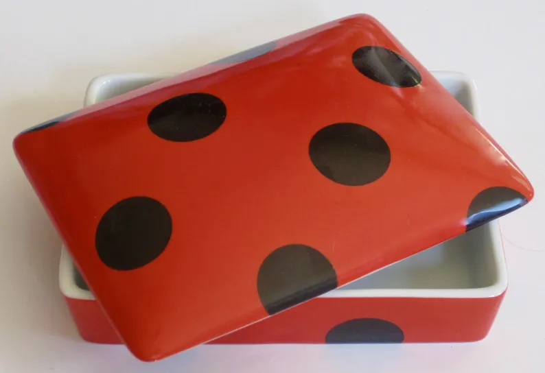 Polka Dot Box - The Emporium Ltd. - Red