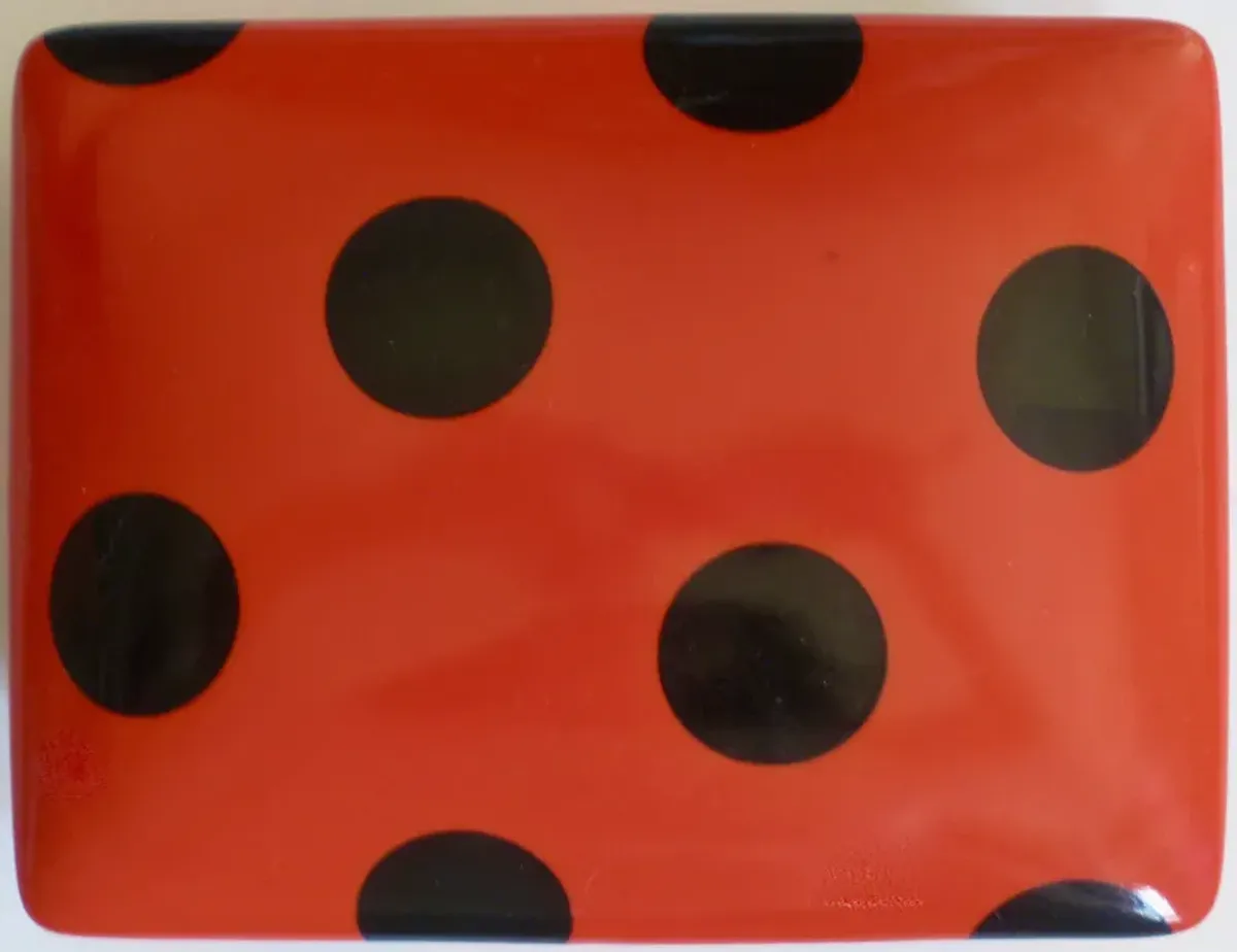 Polka Dot Box - The Emporium Ltd. - Red