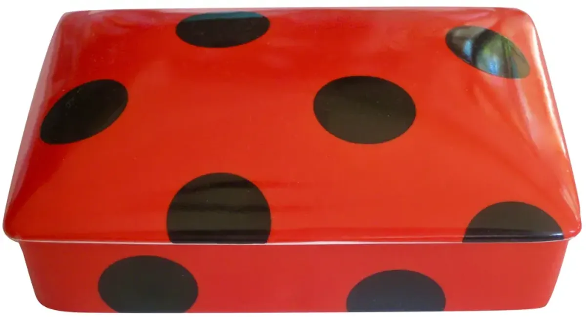 Polka Dot Box - The Emporium Ltd. - Red